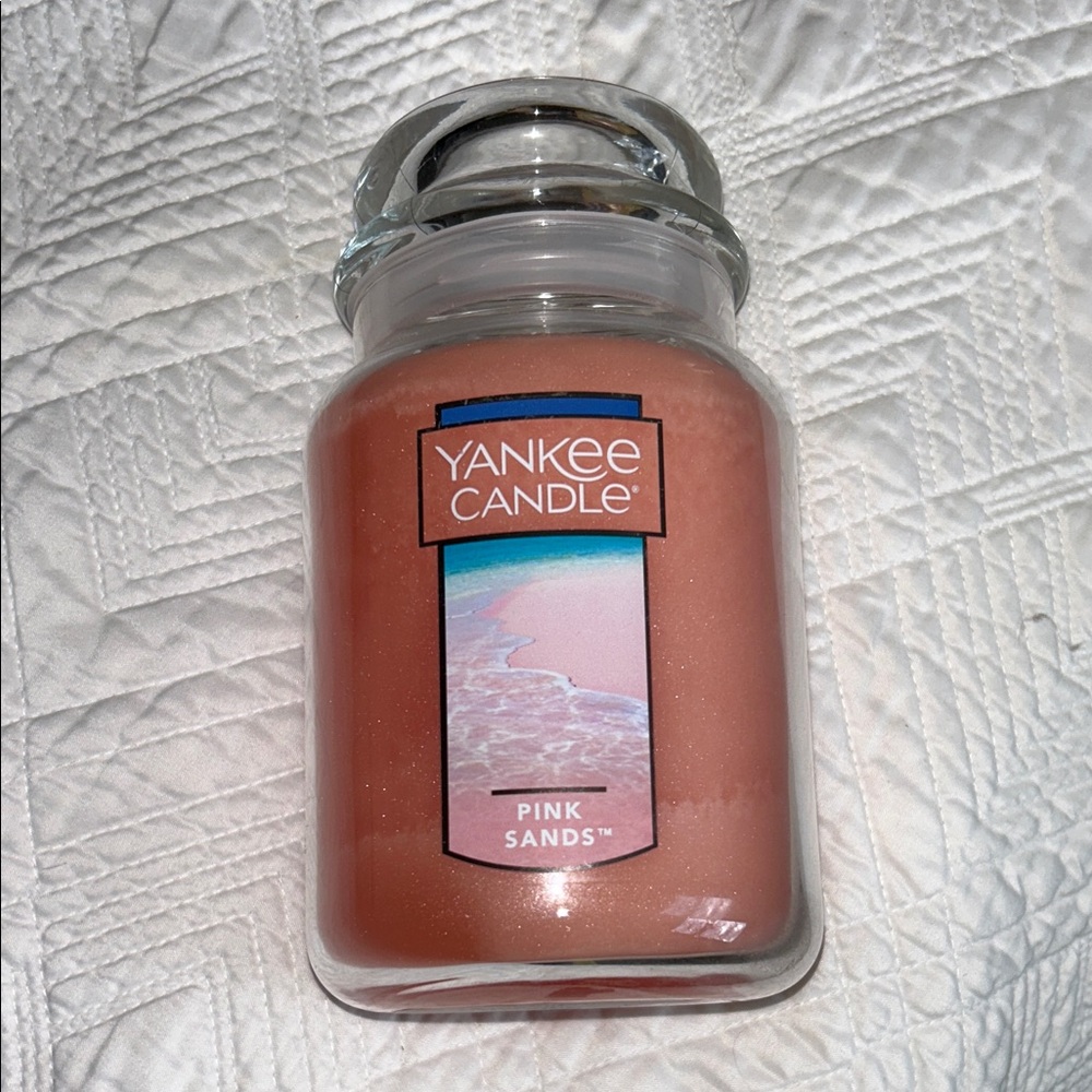 Yankee Candle Pink Sands Jar - Soft Pink